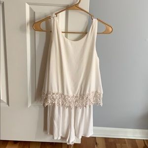 OPEN BACK ROMPER WORN ONCE